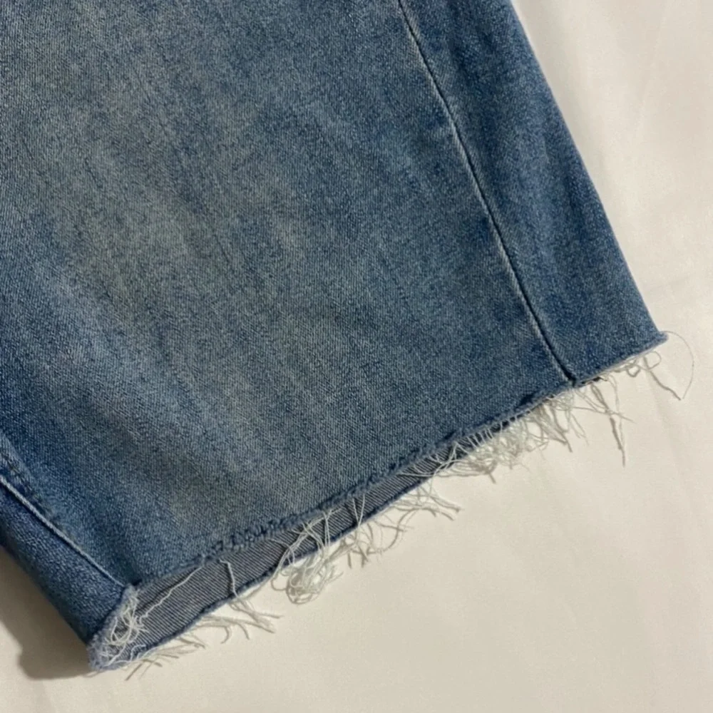 Dickies High Rise Cut-Off Jean Shorts